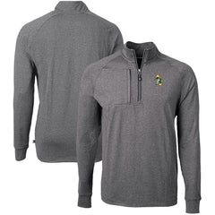 Cutter & Buck Big & Tall Adapt Eco Raglan Quarter-Zip Jacket - Green Bay Packers