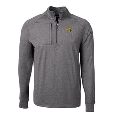 Cutter & Buck Big & Tall Adapt Eco Raglan Quarter-Zip Jacket - Green Bay Packers