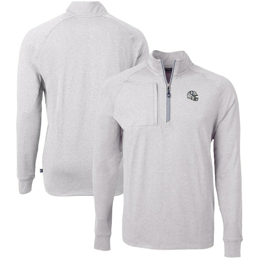 Cutter & Buck Big & Tall Adapt Eco Raglan Quarter-Zip Jacket - Indianapolis Colts