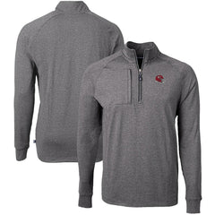 Cutter & Buck Big & Tall Adapt Eco Raglan Quarter-Zip Jacket - Kansas City Chiefs