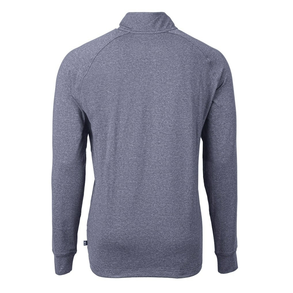 Cutter & Buck Big & Tall Adapt Eco Raglan Quarter-Zip Jacket - Chicago Bears
