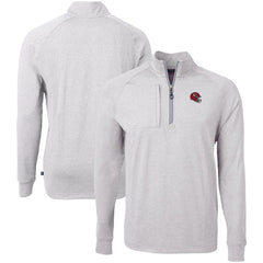 Cutter & Buck Big & Tall Adapt Eco Raglan Quarter-Zip Jacket - Kansas City Chiefs