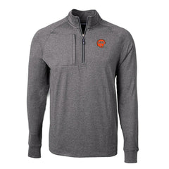 Cutter & Buck Big & Tall Adapt Eco Raglan Quarter-Zip Jacket - Cincinnati Bengals