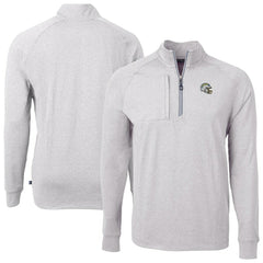 Cutter & Buck Big & Tall Adapt Eco Raglan Quarter-Zip Jacket - Los Angeles Chargers