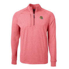 Cutter & Buck Big & Tall Adapt Eco Raglan Quarter-Zip Jacket - San Francisco 49ers