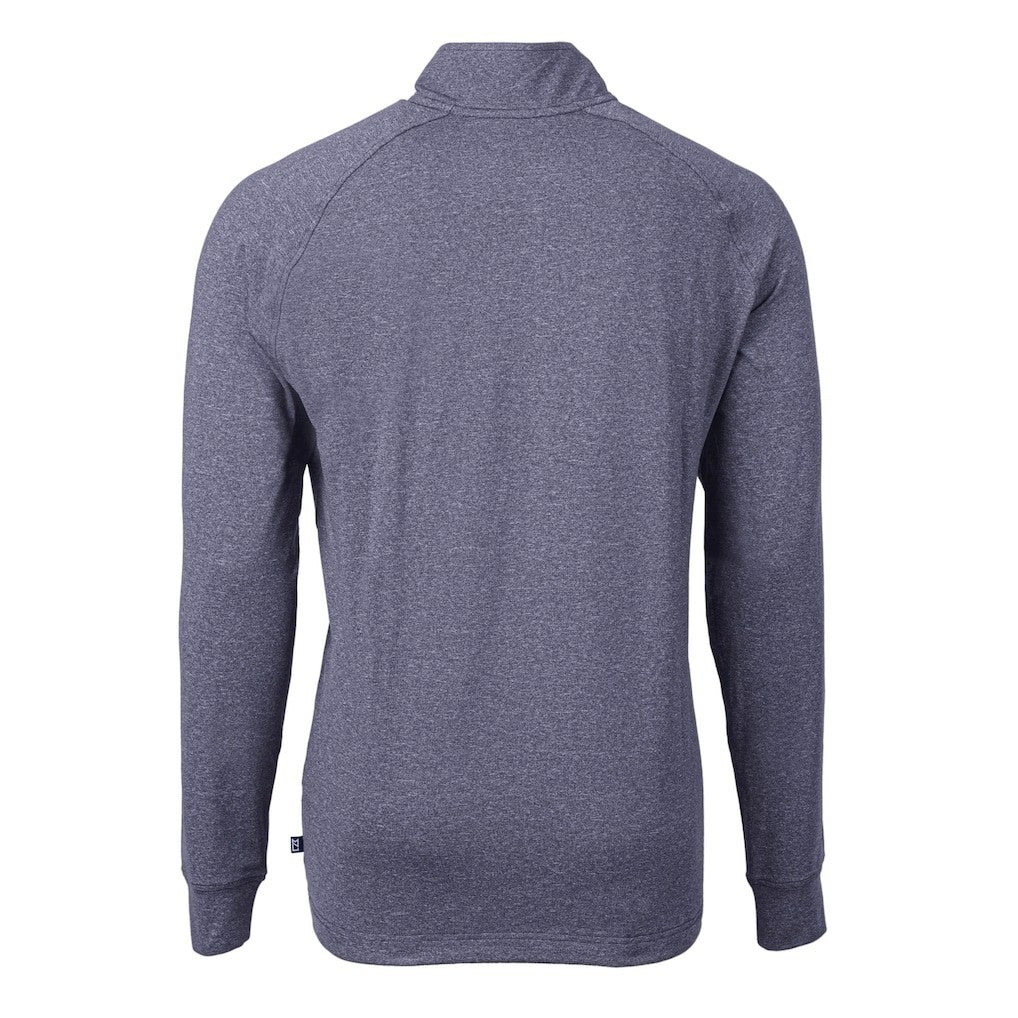 Cutter & Buck Big & Tall Adapt Eco Raglan Quarter-Zip Jacket - Seattle Seahawks