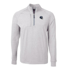 Cutter & Buck Big & Tall Adapt Eco Raglan Quarter-Zip Jacket - New York Giants
