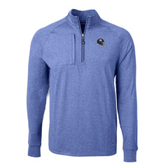 Cutter & Buck Big & Tall Adapt Eco Raglan Quarter-Zip Jacket - New York Giants