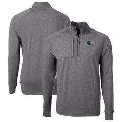 Cutter & Buck Big & Tall Adapt Eco Raglan Quarter-Zip Jacket - Philadelphia Eagles