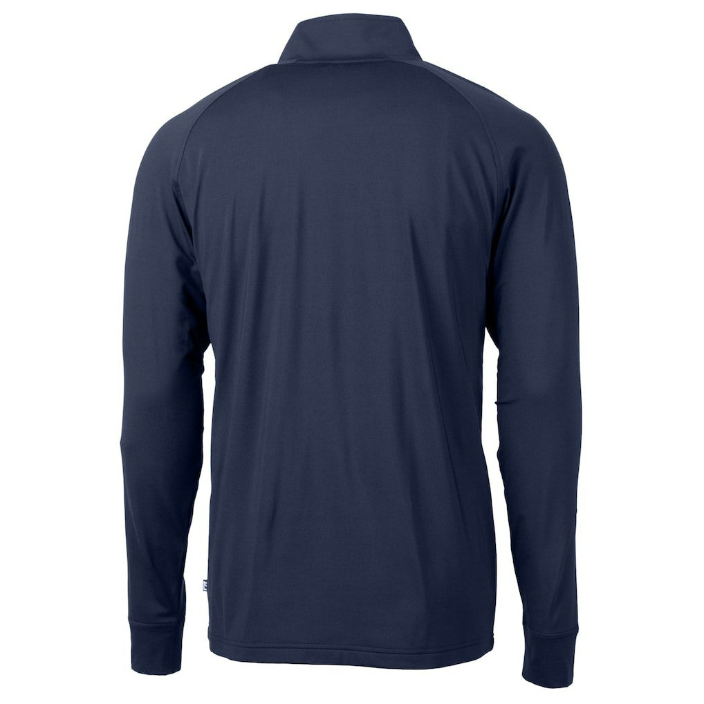 Cutter & Buck Big & Tall Adapt Eco DryTec Raglan Quarter-Zip Jacket - Buffalo Bills