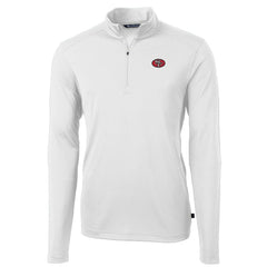 Cutter & Buck Big & Tall Virtue Eco Pique Quarter-Zip Jacket - San Francisco 49ers