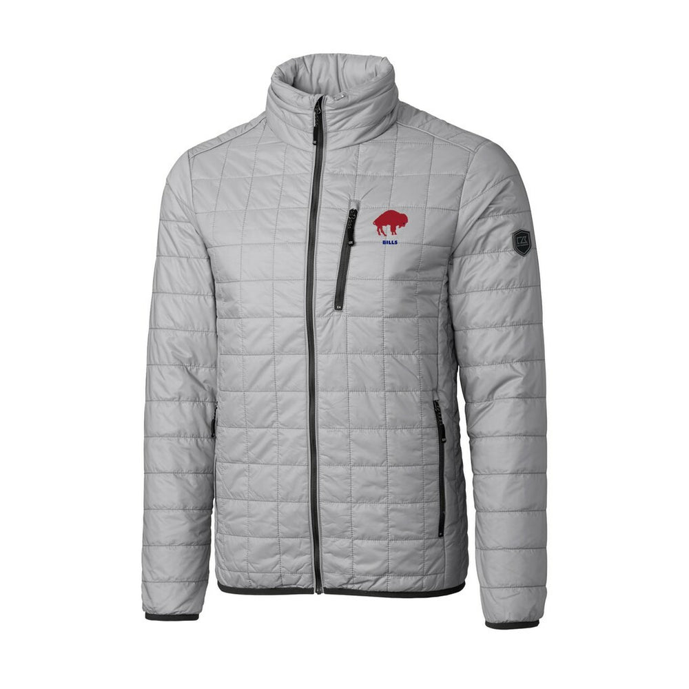 Cutter & Buck Big & Tall Rainier PrimaLoft Eco Insulated Full-Zip Puffer Jacket - Buffalo Bills