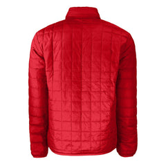 Cutter & Buck Big & Tall Rainier PrimaLoft Eco Insulated Full-Zip Hoodie Puffer Jacket - New England Patriots