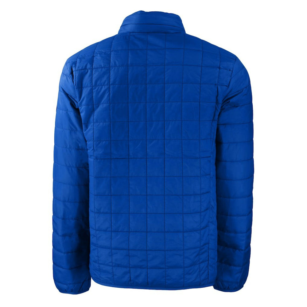 Cutter & Buck Big & Tall Rainier PrimaLoft Eco Insulated Full-Zip Hoodie Puffer Jacket - Buffalo Bills