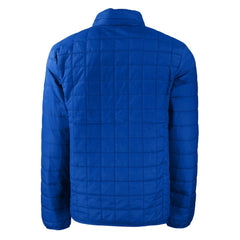 Cutter & Buck Big & Tall Rainier PrimaLoft Eco Insulated Full-Zip Hoodie Puffer Jacket - Buffalo Bills