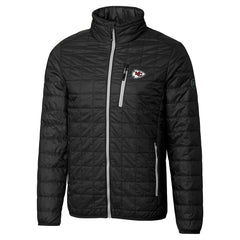 Cutter & Buck Big & Tall Rainier PrimaLoft Eco Insulated Full-Zip Hoodie Puffer Jacket - Kansas City Chiefs