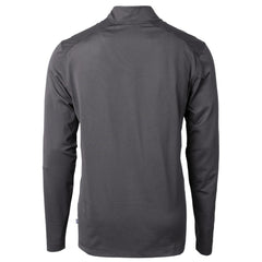 Cutter & Buck Big & Tall Virtue Eco Pique Micro Stripe Tri-Blend Quarter-Zip Jacket - Minnesota Vikings