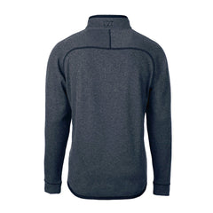 Cutter & Buck Big & Tall Mainsail Sweater-Knit Half-Zip Jacket - Miami Dolphins
