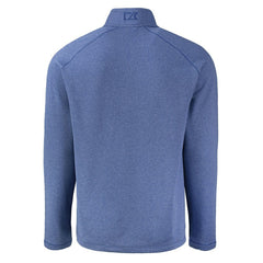 Cutter & Buck Peshastin Eco Fleece Tri-Blend Raglan Recycled Quarter-Zip Jacket - Buffalo Bills