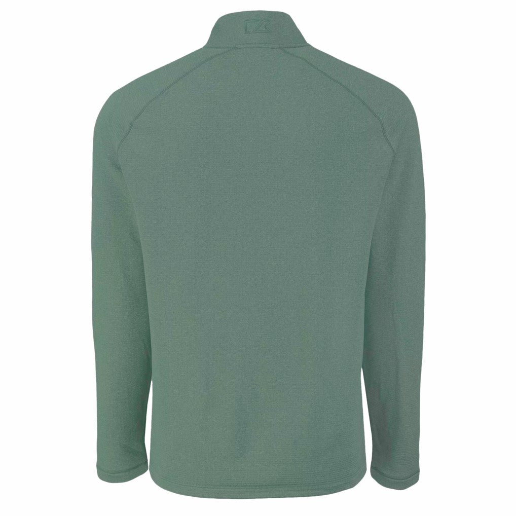 Cutter & Buck Peshastin Eco Fleece Recycled Half-Zip Top - New York Jets