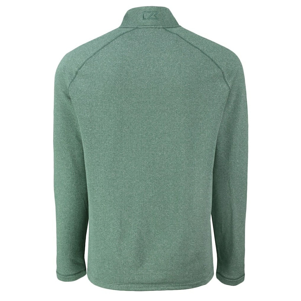 Cutter & Buck Peshastin Eco Fleece Tri-Blend Raglan Recycled Quarter-Zip Jacket - Philadelphia Eagles