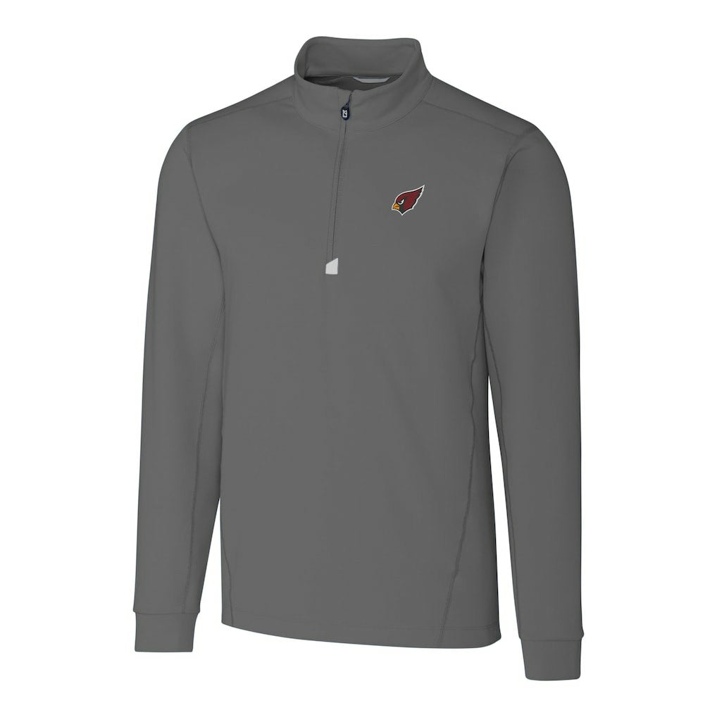 Cutter & Buck Big & Tall Traverse Stretch Quarter-Zip Top - Arizona Cardinals