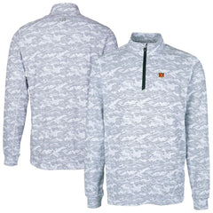 Cutter & Buck Big & Tall Traverse Eco Camo Tri-Blend DryTec Quarter-Zip Jacket - Cincinnati Bengals