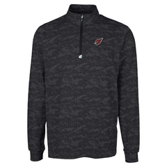 Cutter & Buck Big & Tall Traverse Eco Camo Tri-Blend DryTec Quarter-Zip Jacket - Arizona Cardinals