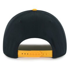 NHL Black/Gold Boston Bruins '47 Dropshadow Rope Hitch Adjustable Hat