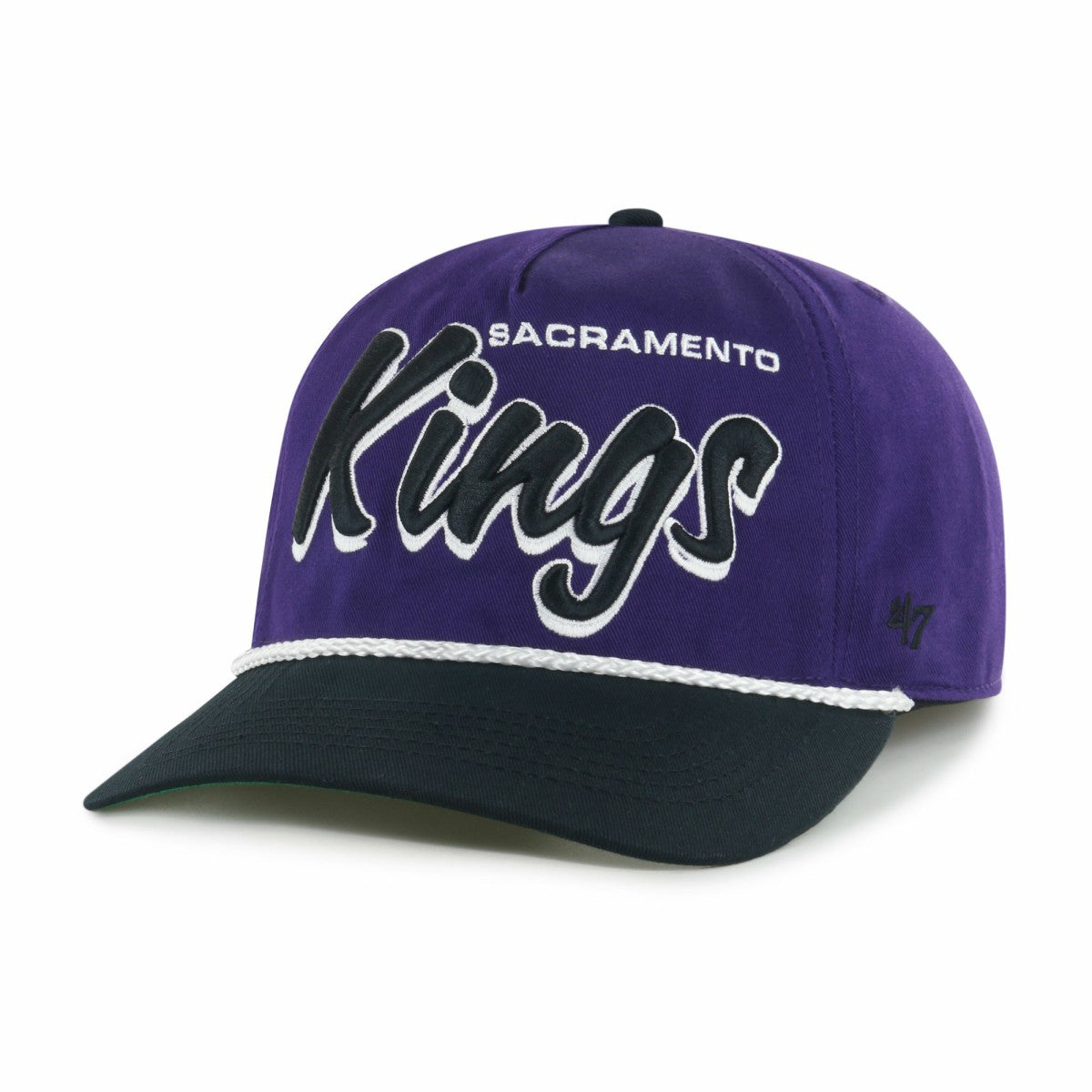 NBA Sacramento Kings '47 Dropshadow Rope Hitch Adjustable Hat