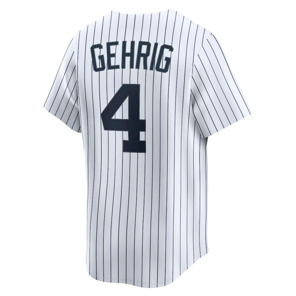MLB Lou Gehrig New York Yankees Nike Throwback Cooperstown Collection Limited Jersey