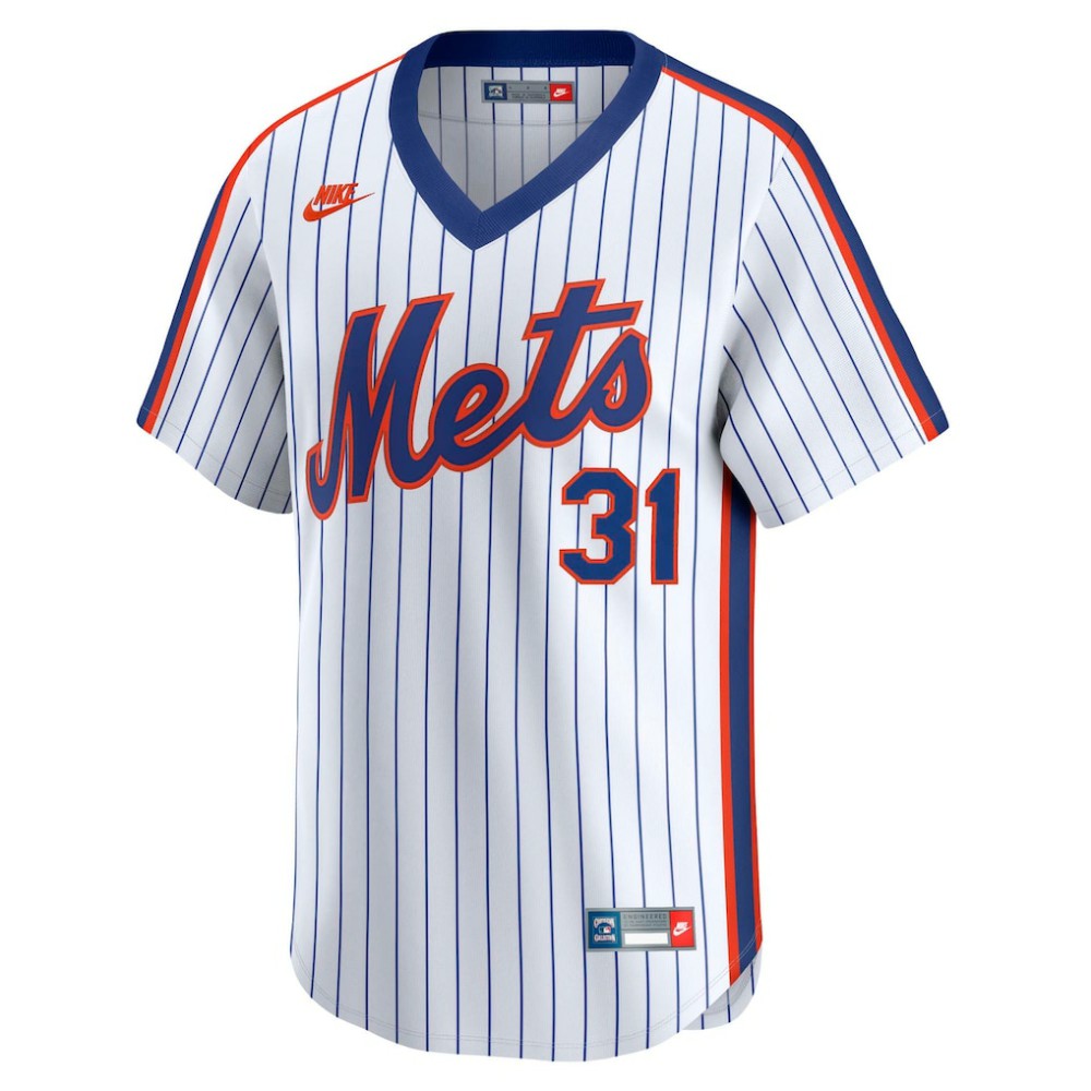 MLB Mike Piazza New York Mets Nike Throwback Cooperstown Collection Limited Jersey