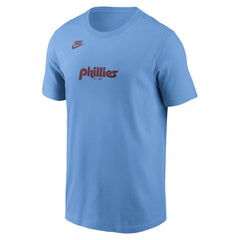 MLB Philadelphia Phillies Nike Cooperstown Collection Wordmark T-Shirt