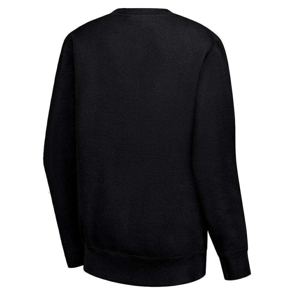 NBA Cleveland Cavaliers G-III 4Her by Carl Banks Women's Leopard Heart Fleece Pullover Sweatshirt sale