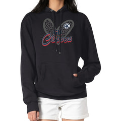 NBA LA Clippers G-III 4Her by Carl Banks Women's Leopard Heart Graphic Fleece Pullover Hoodie