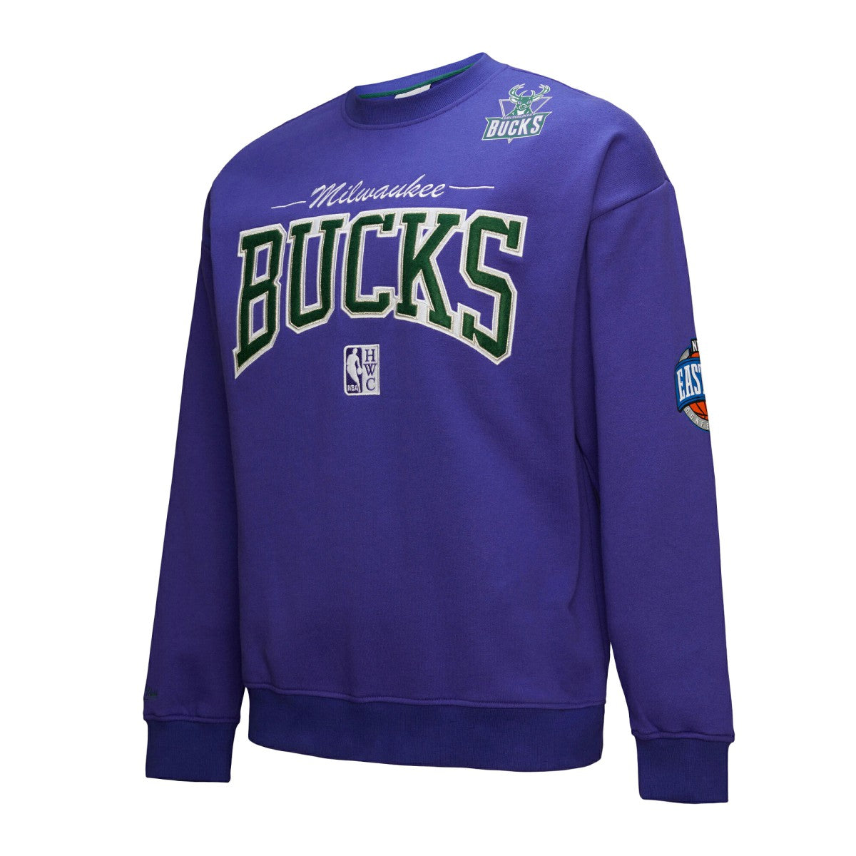 NBA Milwaukee Bucks Hardwood Classics There & Back 2.0 Vintage Pullover Sweatshirt