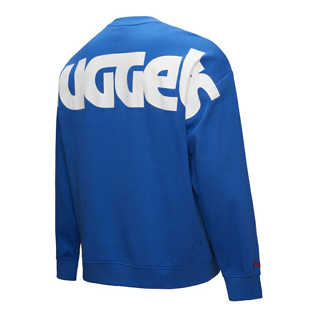 NBA Denver Nuggets Hardwood Classics There & Back 2.0 Vintage Pullover Sweatshirt sale