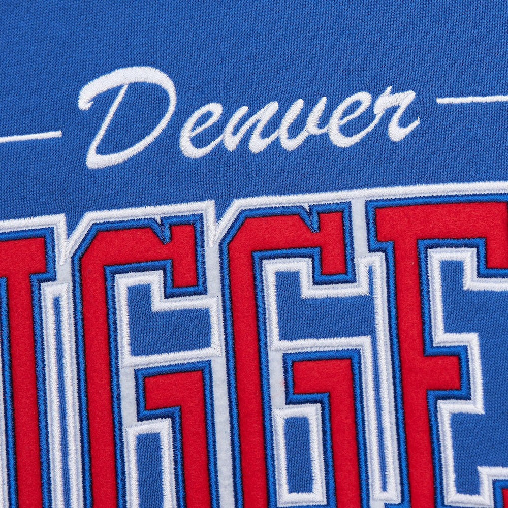 NBA Denver Nuggets Hardwood Classics There & Back 2.0 Vintage Pullover Sweatshirt sale