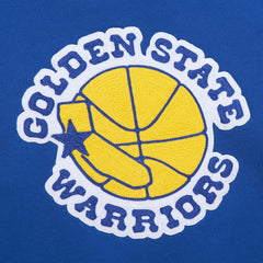 NBA Golden State Warriors Chainstitch Applique Vintage Heavyweight Pullover Hoodie sale