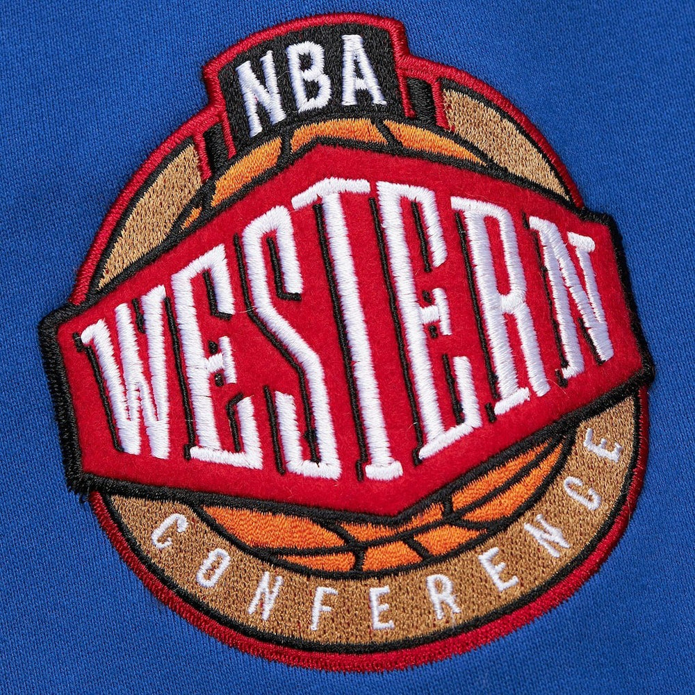NBA Golden State Warriors Chainstitch Applique Vintage Heavyweight Pullover Hoodie sale