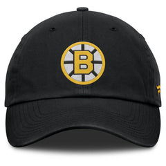 NHL Black Boston Bruins Fanatics Decades Collection Adjustable Hat