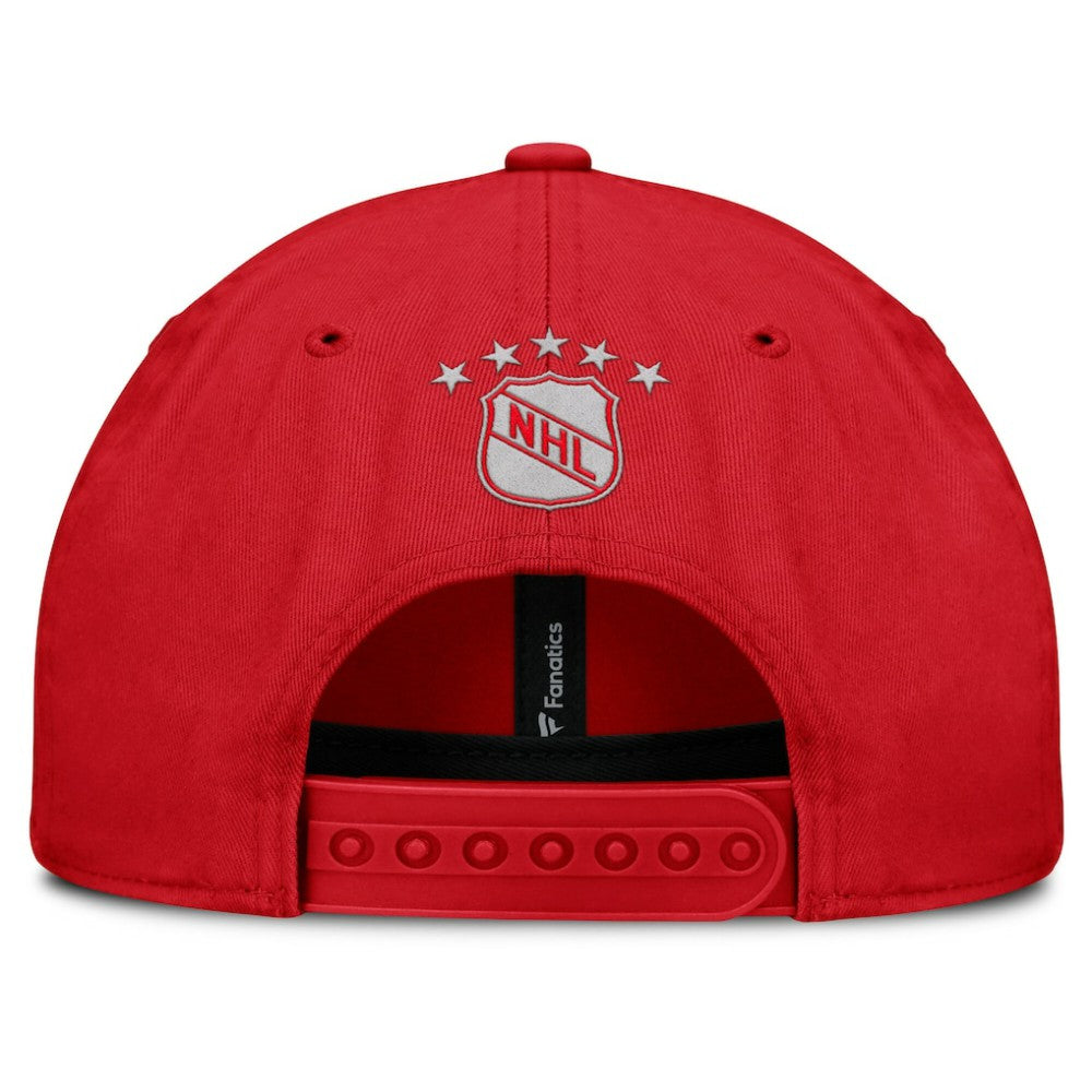 NHL Red Detroit Red Wings Fanatics Decades Collection Adjustable Hat