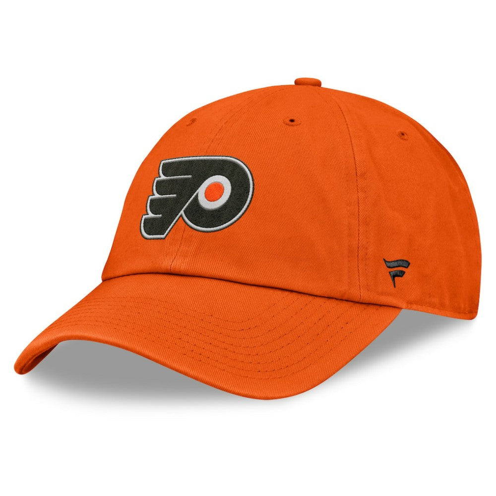NHL Orange Philadelphia Flyers Fanatics Decades Collection Adjustable Hat