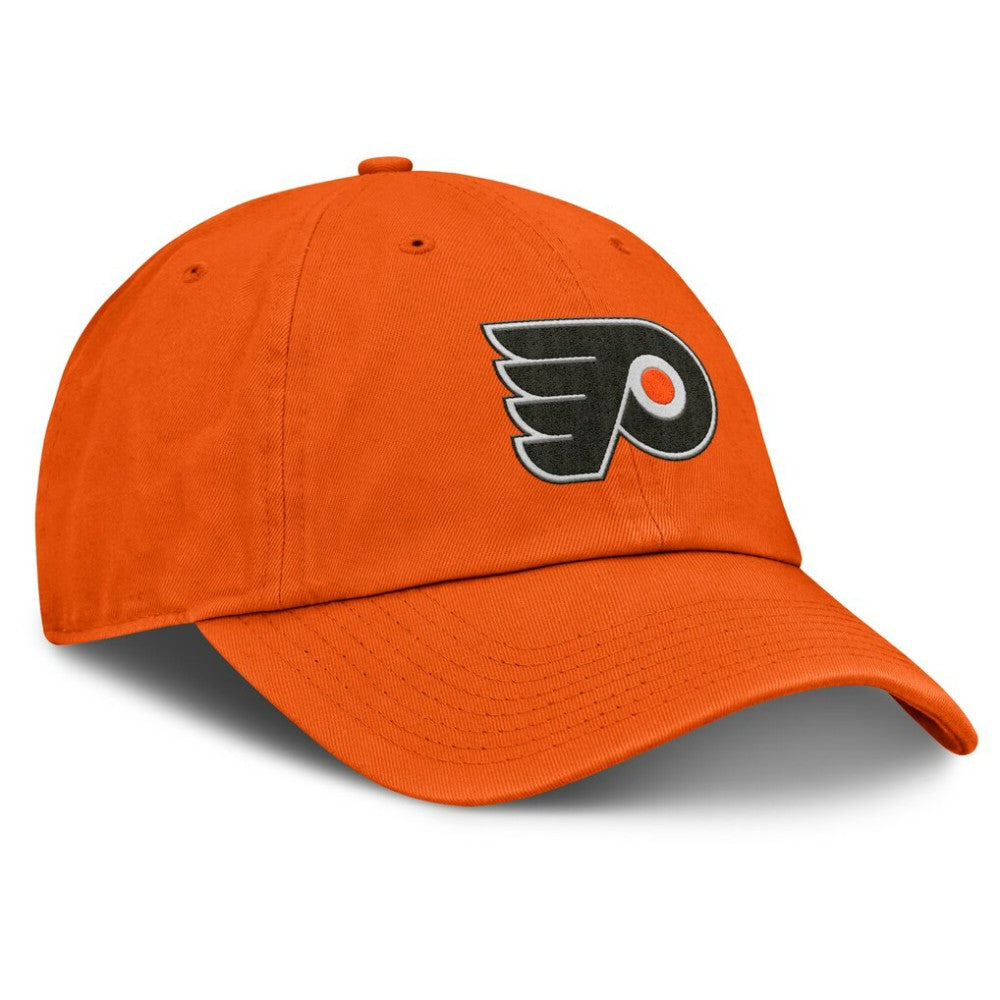 NHL Orange Philadelphia Flyers Fanatics Decades Collection Adjustable Hat