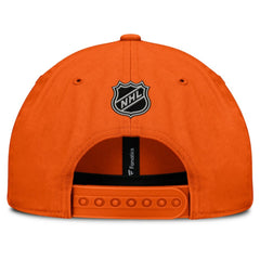 NHL Orange Philadelphia Flyers Fanatics Decades Collection Adjustable Hat