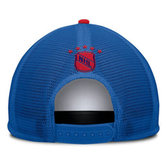NHL White/Royal New York Rangers Fanatics Decades Collection Foam Front Snapback Hat