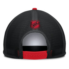 NHL White/Red New Jersey Devils Fanatics Decades Collection Foam Front Snapback Hat