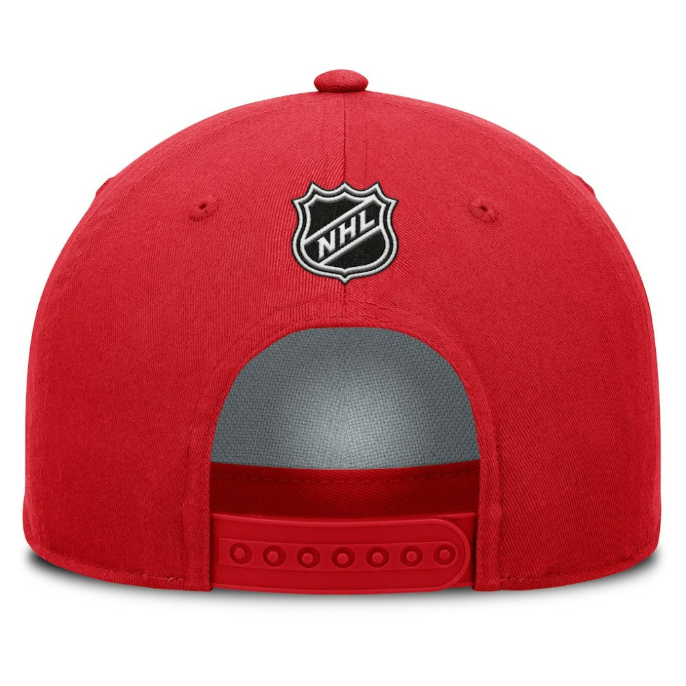 NHL Red New Jersey Devils Fanatics Decades Collection A-Frame Rope Adjustable Hat