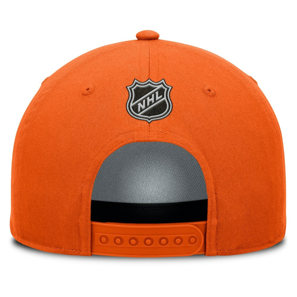 NHL Orange Philadelphia Flyers Fanatics Decades Collection A-Frame Rope Adjustable Hat