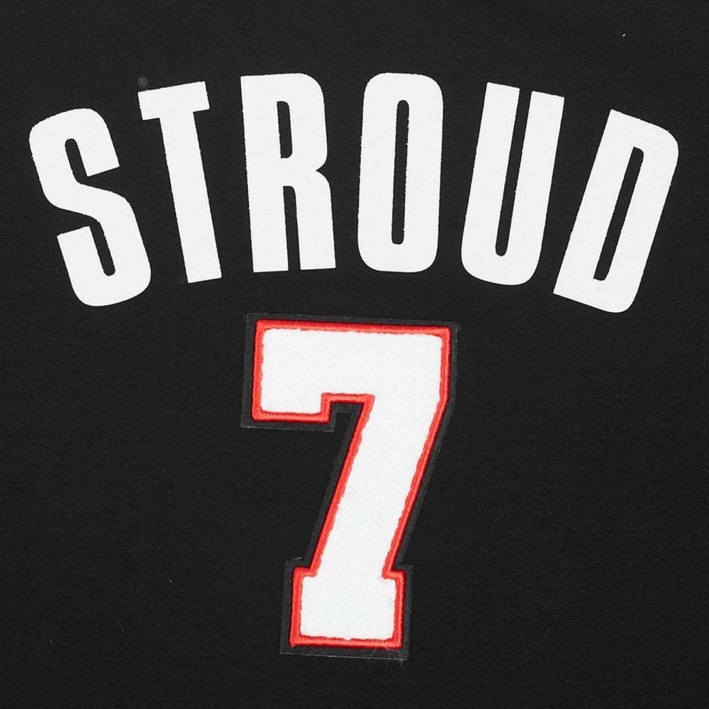 C.J. Stroud  Pro Standard Women's Player Name & Number Cropped Boxy T-Shirt - Houston Texans